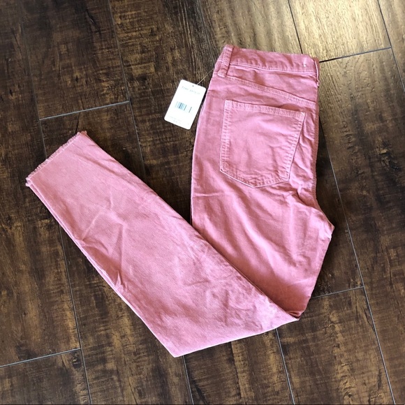 Free People High Waist Skinny Corduroy Pants - Picture 2 of 9